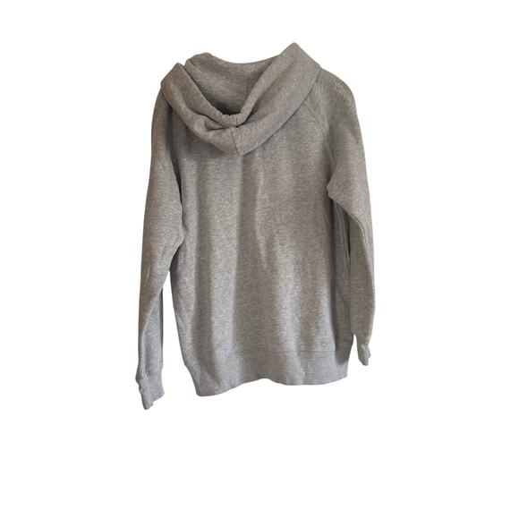 The North Face Women’s Medium Gray Pullover Hoodie Sweatshirt Fleece Lined - Picture 2 of 9